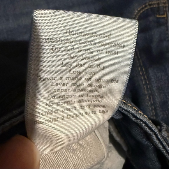 Judy Blue Dark Blue Relaxed Fit Jeans - Picture 6 of 6